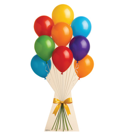 Life-Size Balloons Bouquet Cardboard Cutout