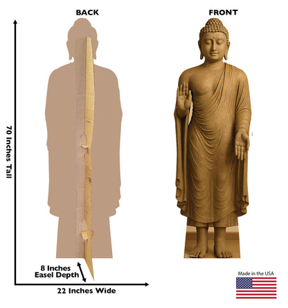 Life-Size Buddha Cardboard Cutout
