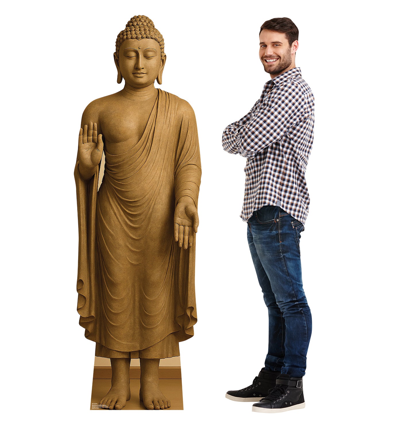 Life-Size Buddha Cardboard Cutout
