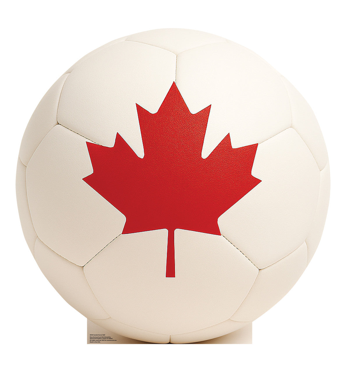 Life-Size Canada Soccer Ball Cardboard Cutout - All Cutouts