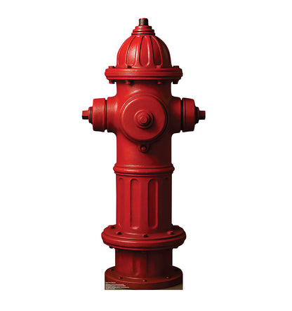Life-Size Fire Hydrant Cardboard Cutout - All Cutouts