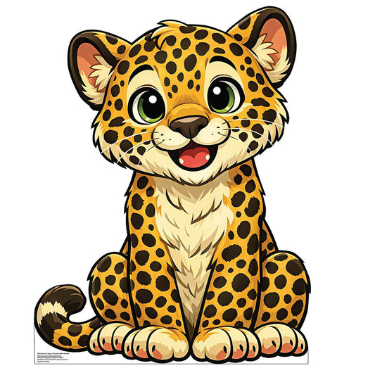 Life-Size Cartoon Jaguar (Vacation Bible School) Cardboard Cutout - All Cutouts