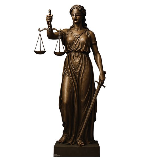 Life-Size Lady Justice Cardboard Cutout - All Cutouts