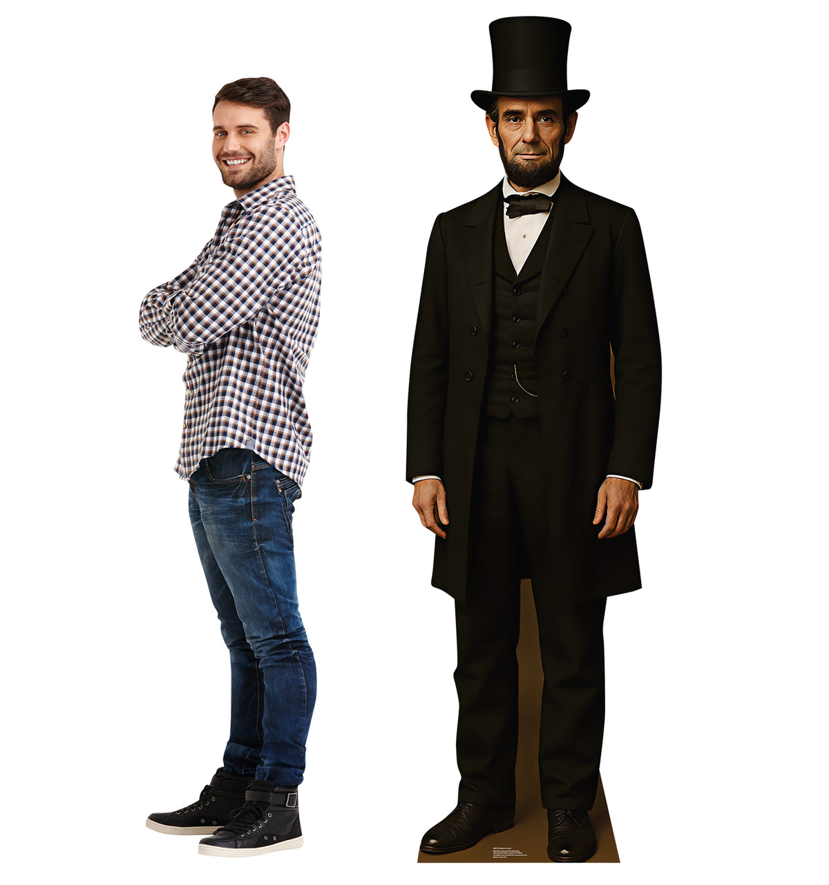 Life-Size President Abraham Lincoln Cardboard Cutout - All Cutouts