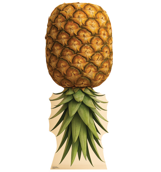 Life-Size Upside Down Pineapple Cardboard Cutout - All Cutouts