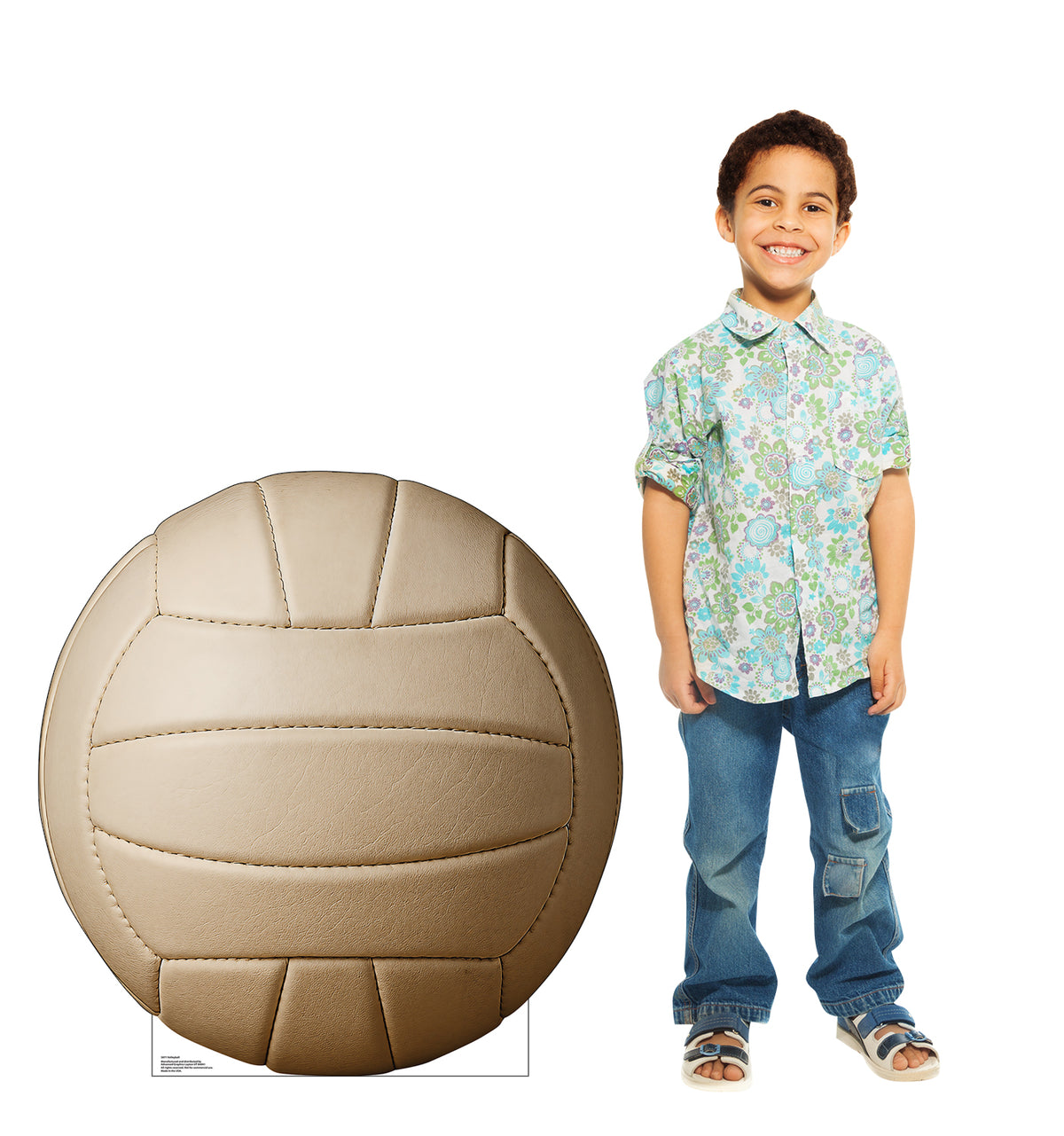 Life-Size Volleyball Cardboard Cutout - All Cutouts