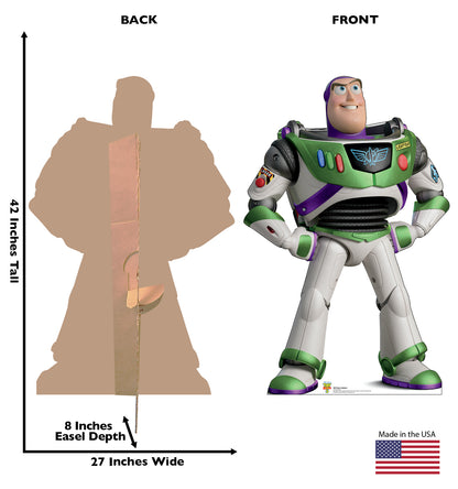 Life-Size Buzz Lightyear Toy Story 5 Cardboard Cutout - All Cutouts