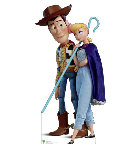 Life-Size Woody & Bo Peep Toy Story 5 Cardboard Cutout - All Cutouts