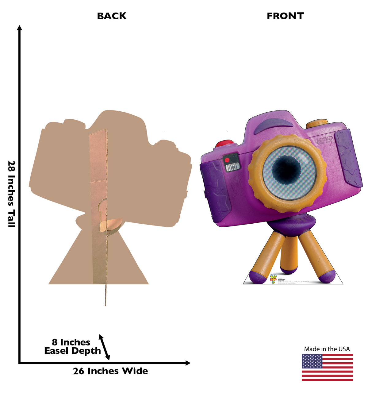 Life-Size Snappy Toy Story 5 Cardboard Cutout - All Cutouts