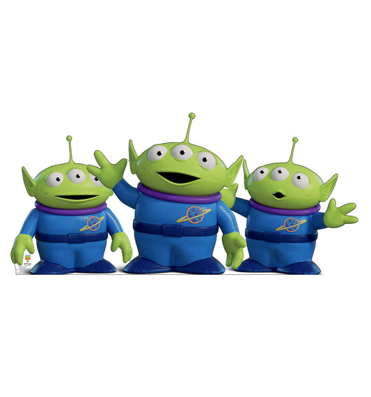Life-Size Aliens Toy Story 5 Cardboard Cutout