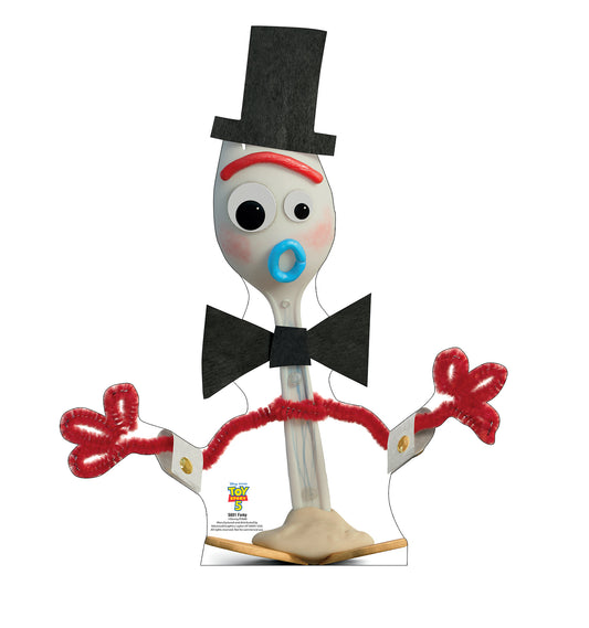 Life-Size Forky Toy Story 5 Cardboard Cutout