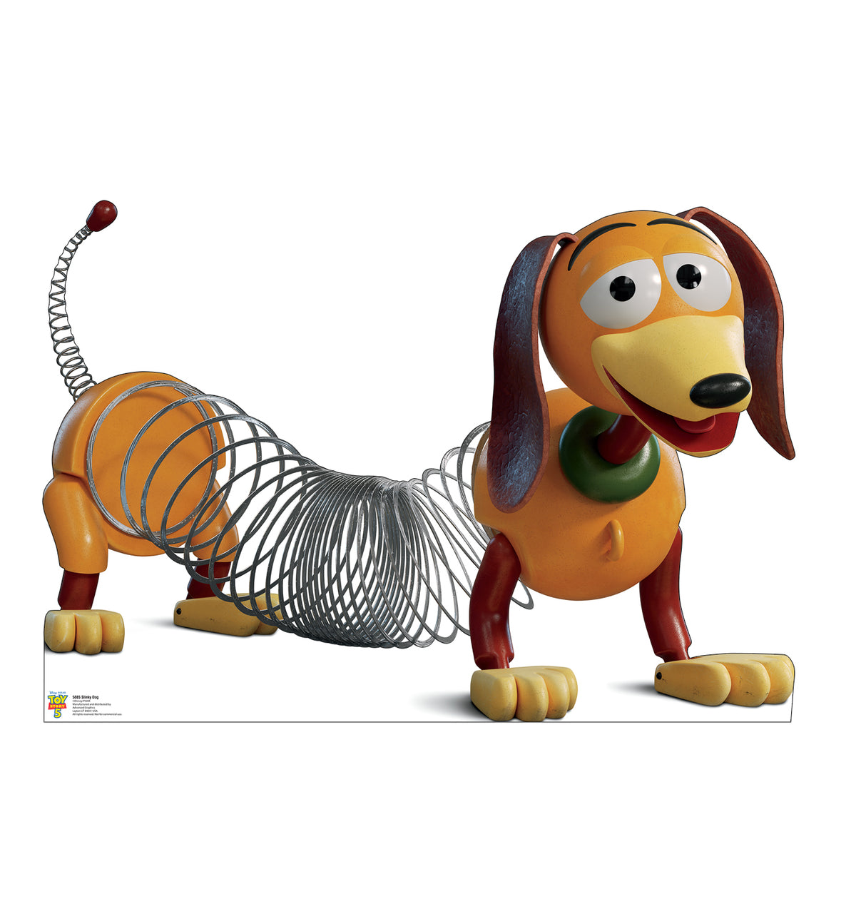 Life-Size Slinky Dog Toy Story 5 Cardboard Cutout - All Cutouts