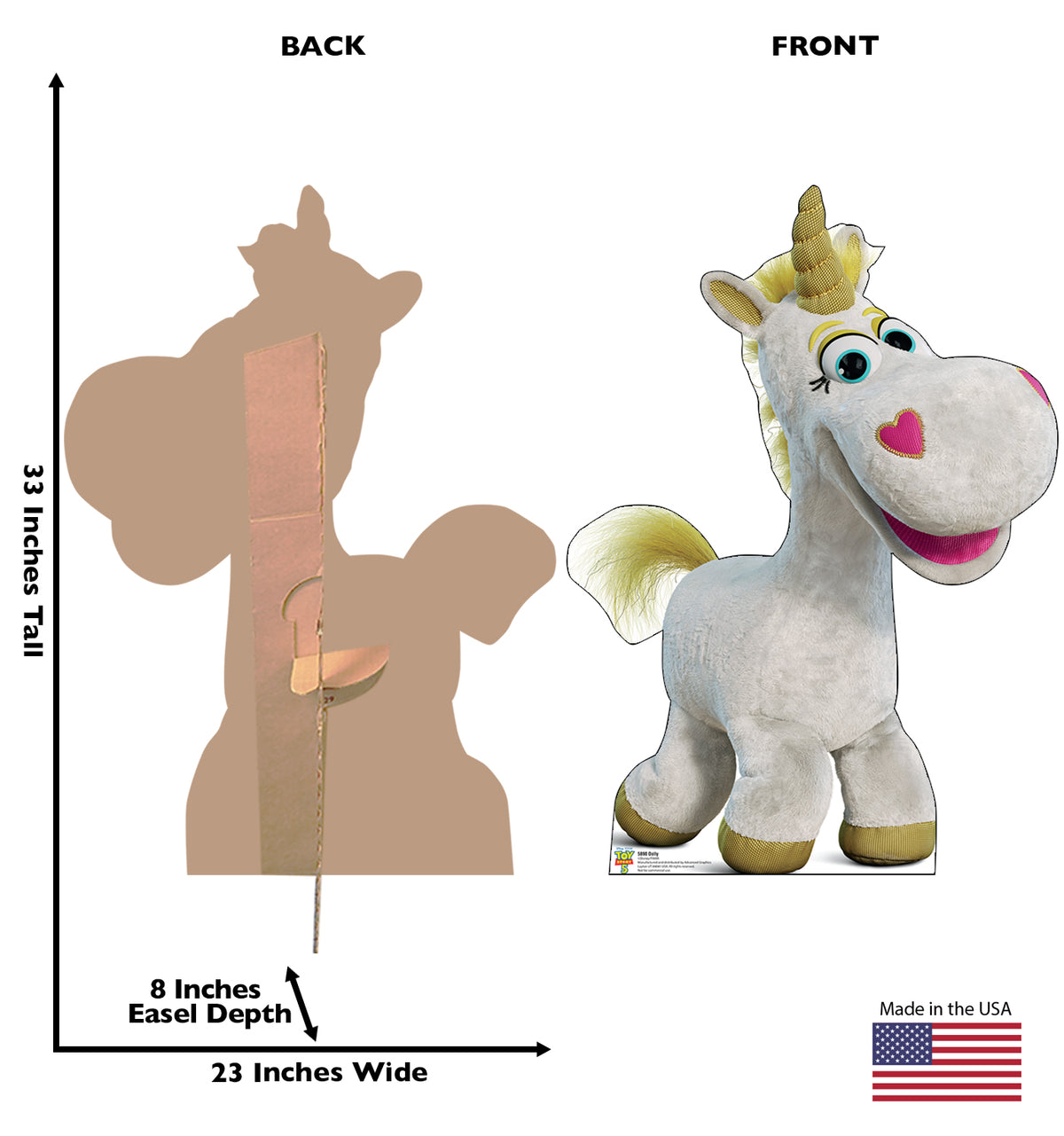 Life-Size Buttercup Toy Story 5 Cardboard Cutout - All Cutouts