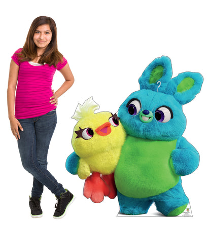 Life-Size Ducky & Bunny Toy Story 5 Cardboard Cutout - All Cutouts