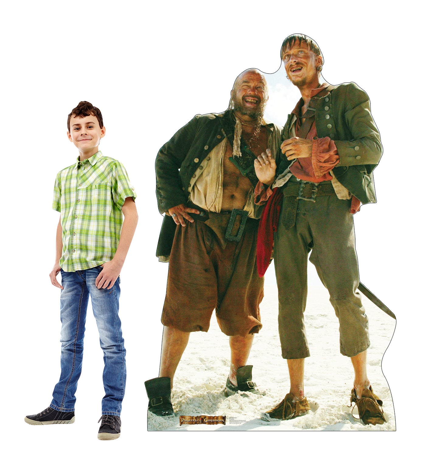 Life-size Pirate Duo Cardboard Standup | Cardboard Cutout - All Cutouts