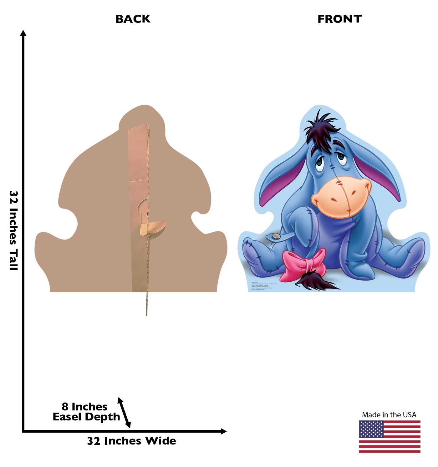 Eeyore Life-size Cardboard Cutout Standup - All Cutouts