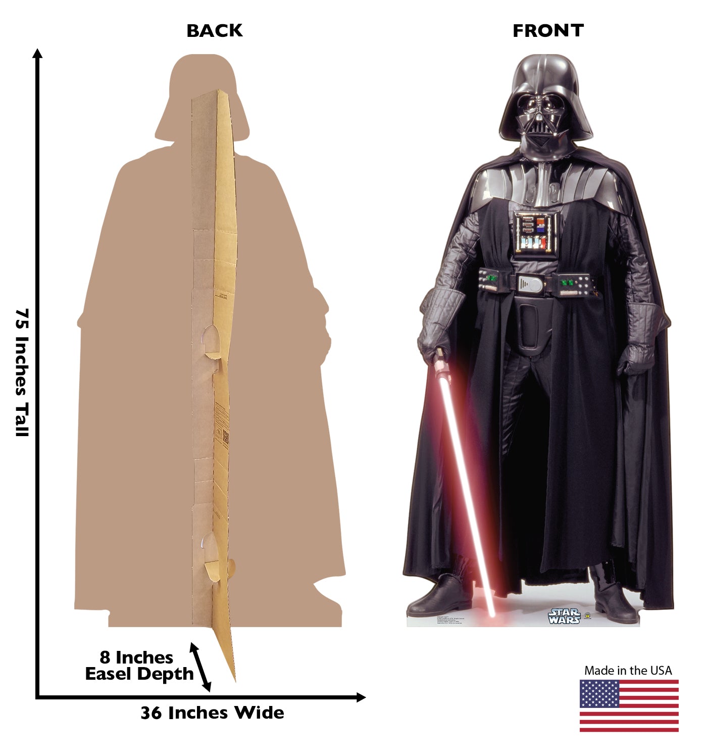 Darth Vader Life-Size Cardboard Cutout - All Cutouts
