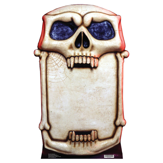 Life-size Skull Signboard Cardboard Cutout - All Cutouts
