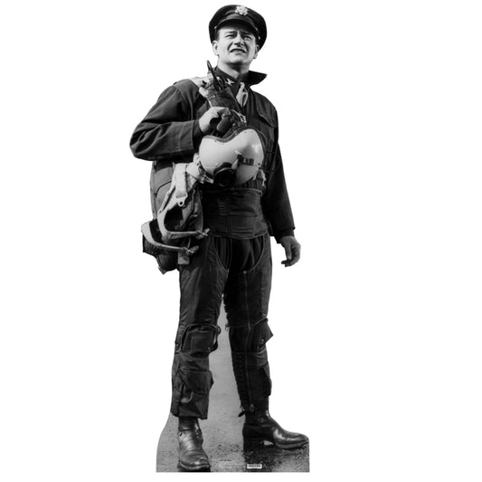 Life-size John Wayne Black and White Cardboard Cutout - All Cutouts