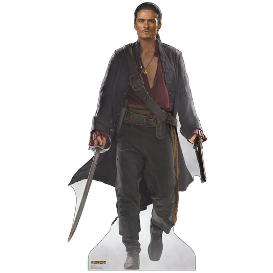 Life-size Will Turner Cardboard Standup | Cardboard Cutout - All Cutouts