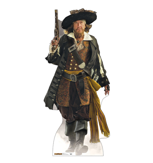 Life-size Cardboard Cutout of Captain Barbossa - All Cutouts