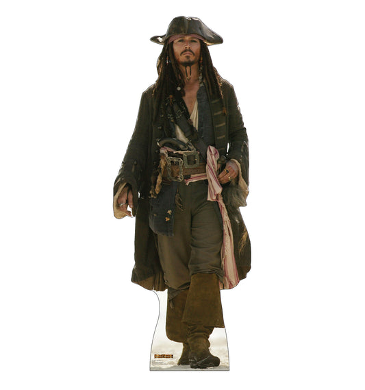 Life-size Captain Jack Sparrow Cardboard Cutout - All Cutouts