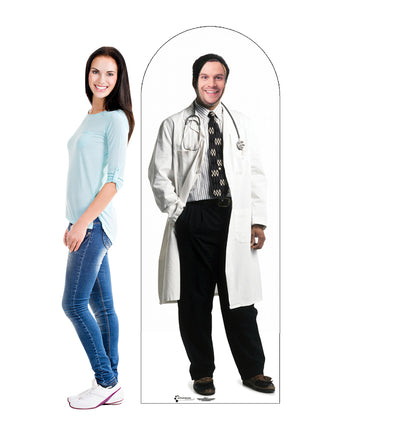 Life-size Doctor Stand-in Cardboard Standup | Cardboard Cutout - All Cutouts
