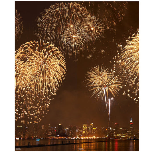 4th of July Fireworks Cardboard Backdrop