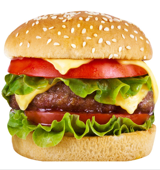 Cheeseburger Cardboard Standee - All Cutouts