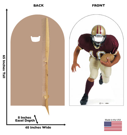 Life-size Football Stand-In Cardboard Standup | Cardboard Cutout - All Cutouts