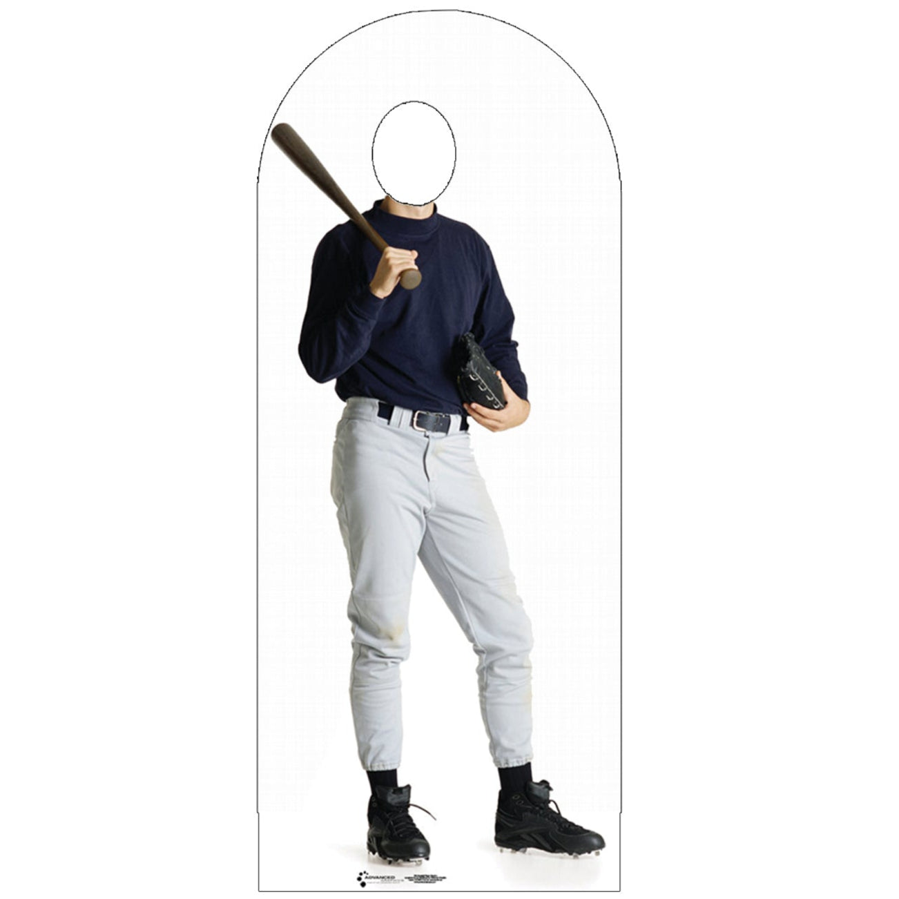 Life-size Baseball Stand-In Cardboard Cutout - All Cutouts