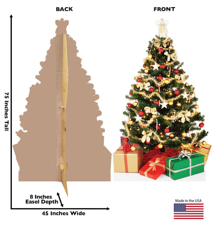 Life-size Christmas Tree Cardboard Standup | Cardboard Cutout - All Cutouts