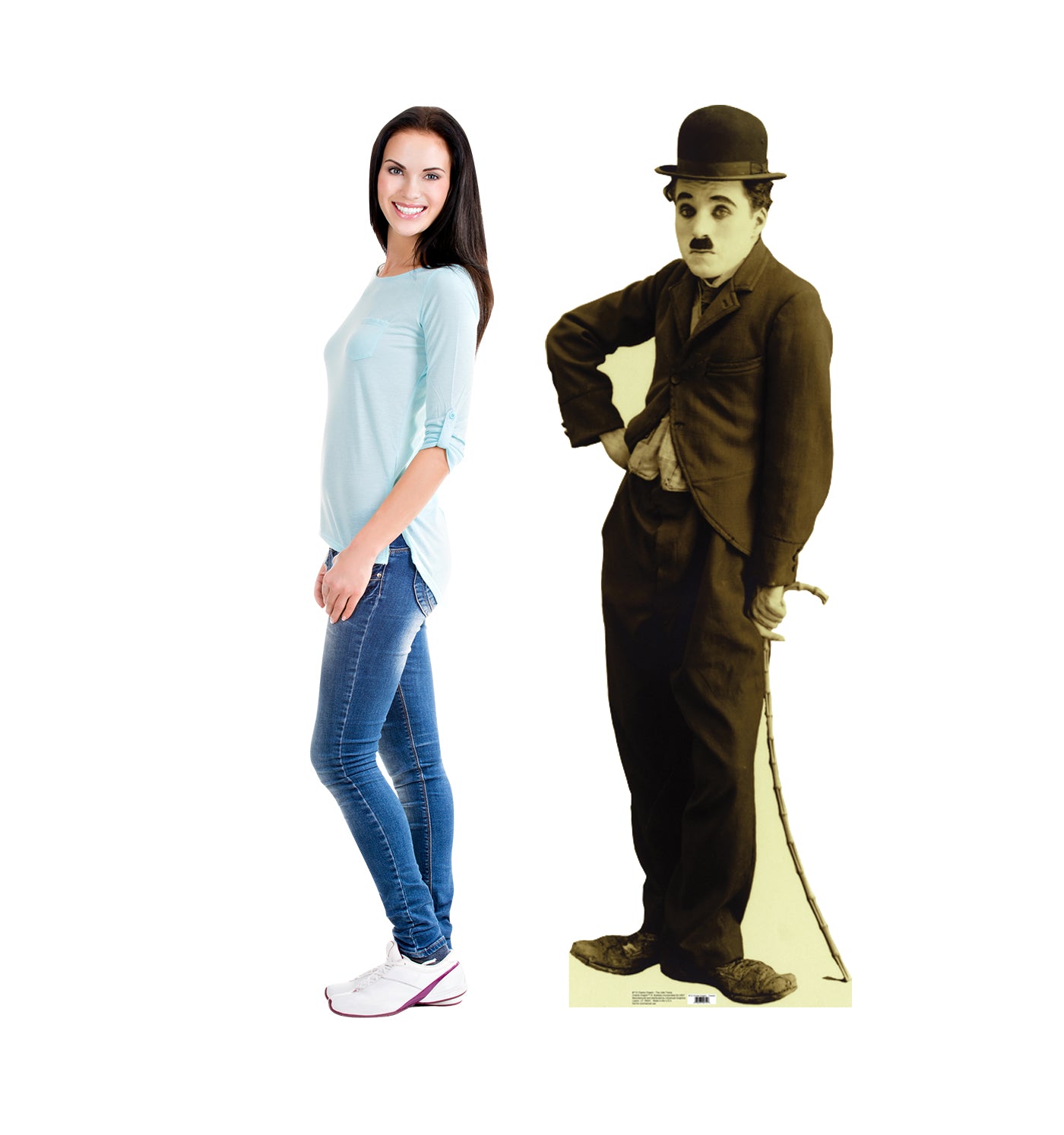 Life-size Charlie Chaplin - Tramp 2 Cardboard Cutout - All Cutouts
