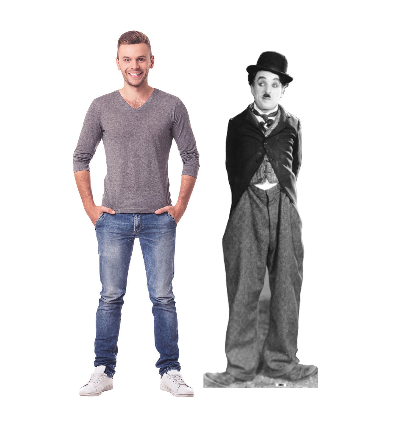 Life-size Charlie Chaplin Tramp 3 Cardboard Cutout - All Cutouts