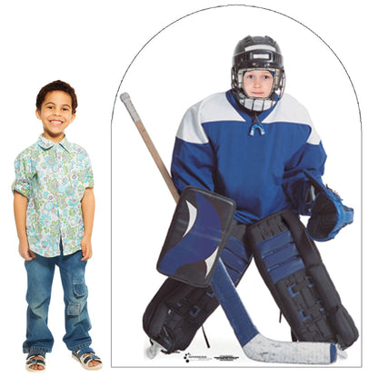 Life-Size Hockey Player Stand-In Cardboard Cutout - All Cutouts