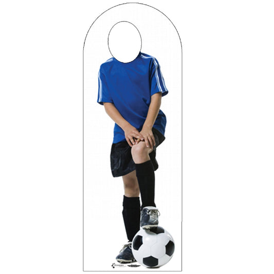 Life-size Soccer Boy Stand-In Cardboard Cutout - All Cutouts