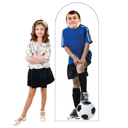 Life-size Soccer Boy Stand-In Cardboard Cutout - All Cutouts