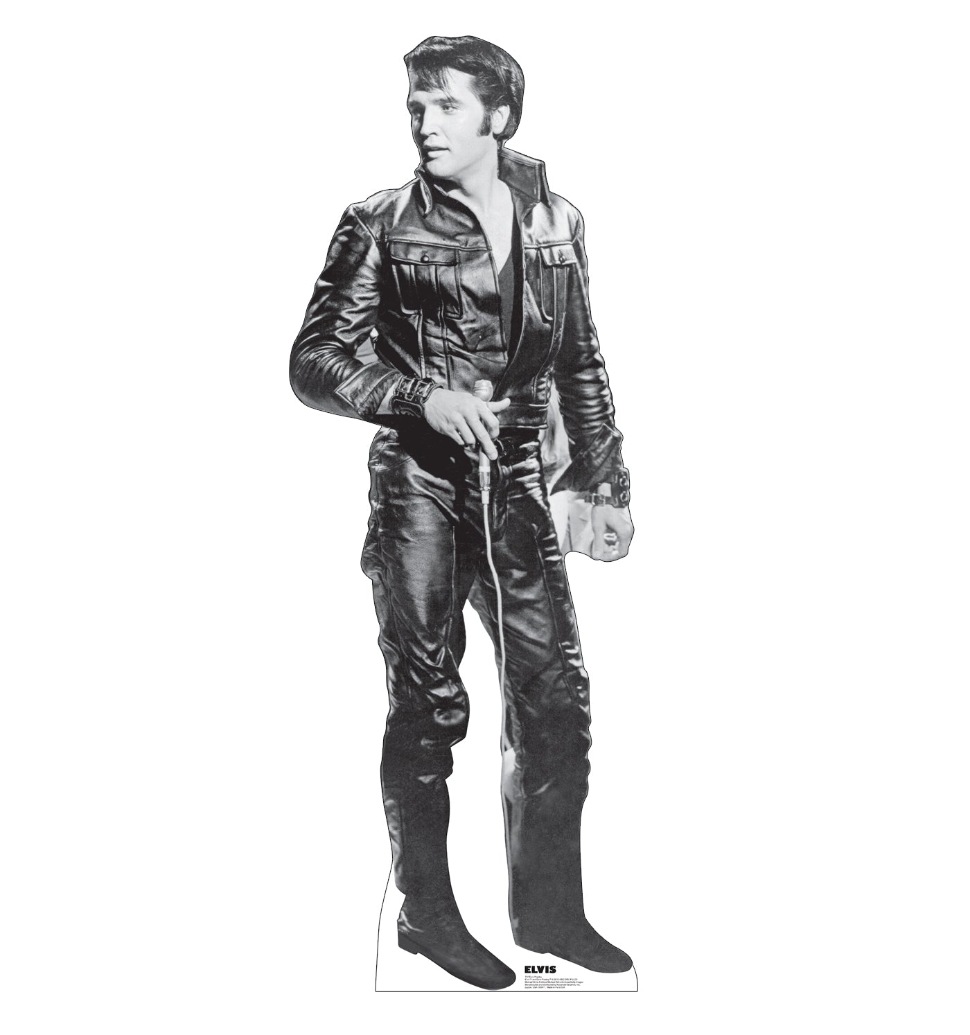 Life-size Elvis Presley '68 Special Cardboard Cutout - All Cutouts