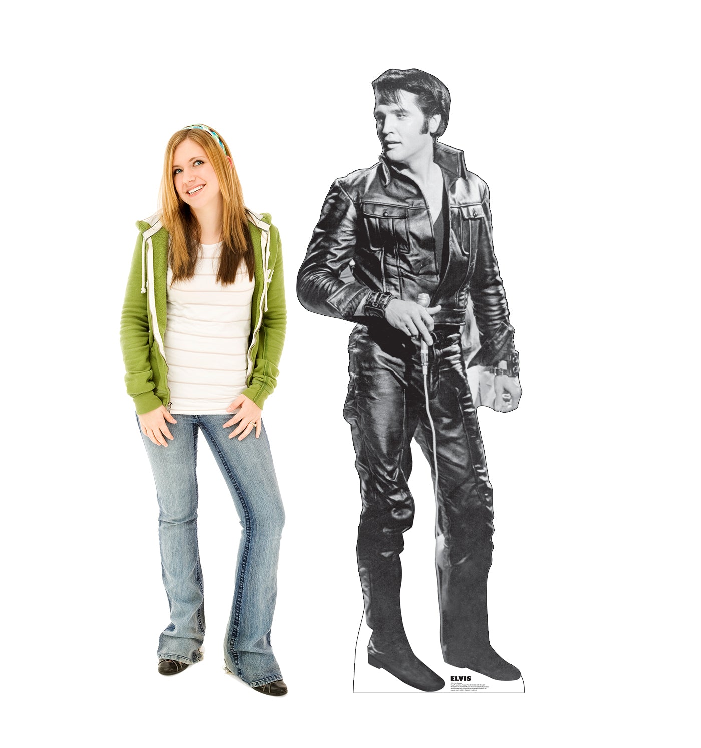 Life-size Elvis Presley '68 Special Cardboard Cutout - All Cutouts