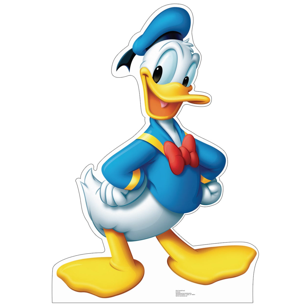 Donald Duck Mickey Mouse Life-size Cardboard Cutout - All Cutouts