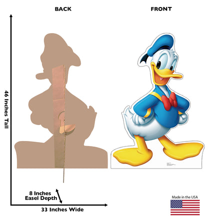 Donald Duck Mickey Mouse Life-size Cardboard Cutout - All Cutouts