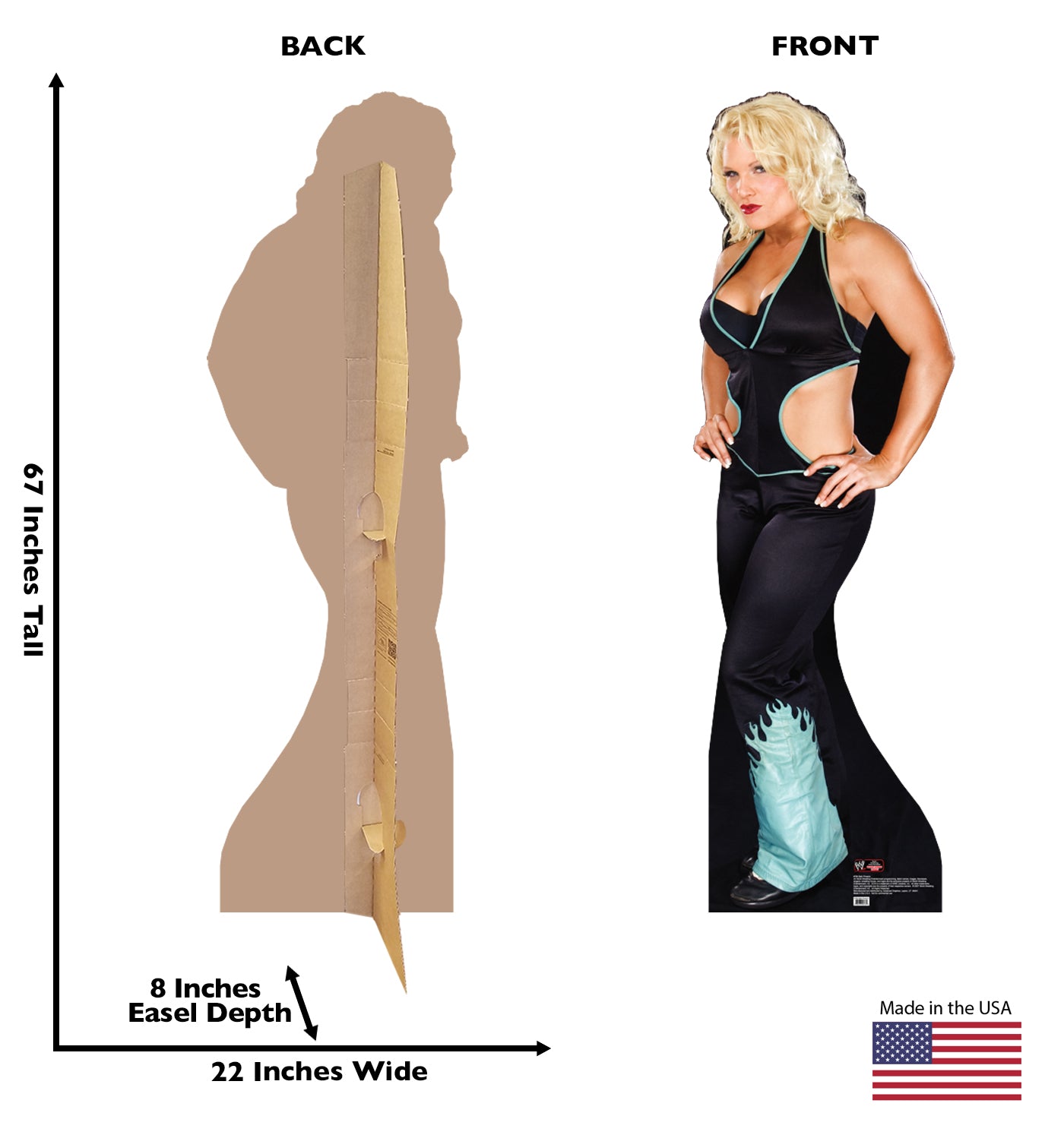 Beth Phoenix Life-Size Cardboard Cutout Standup - All Cutouts