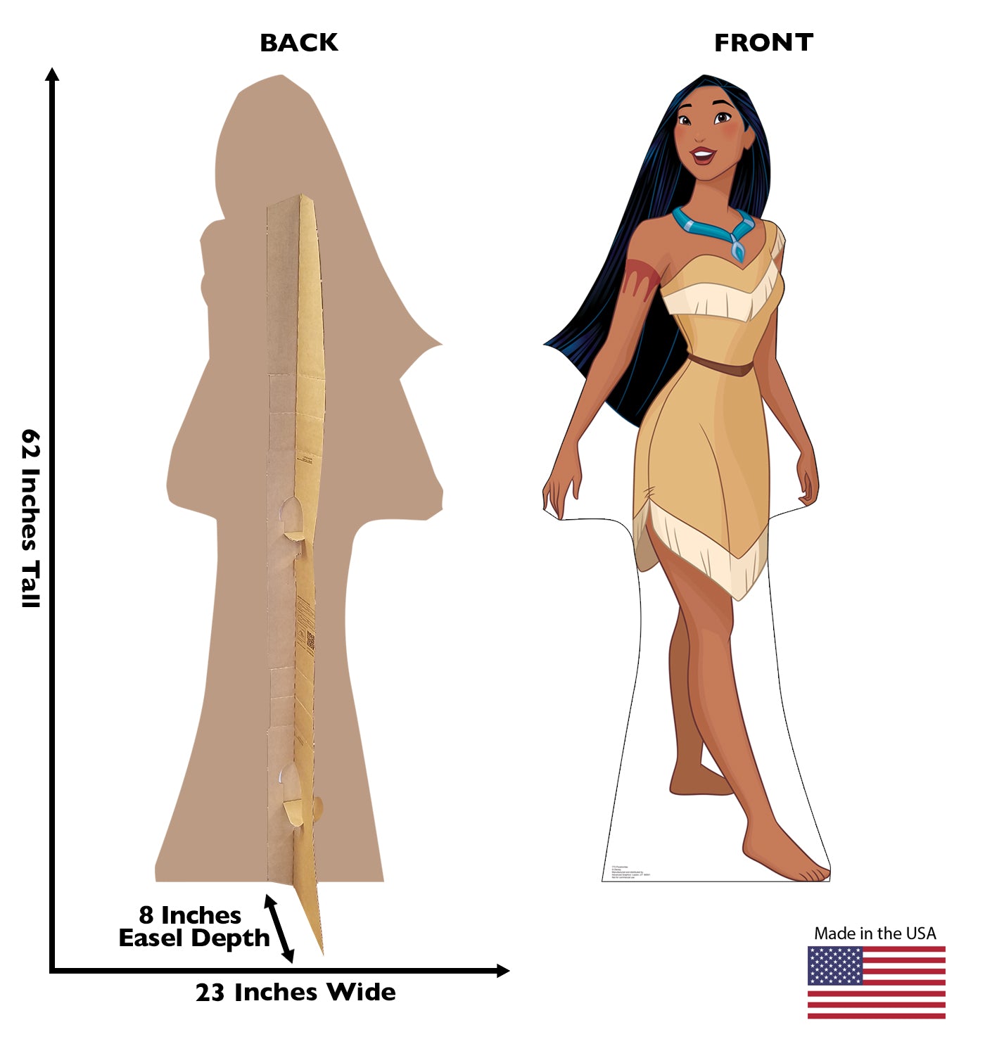 Pocahontas Disney Life-Size Cardboard Cutout - All Cutouts