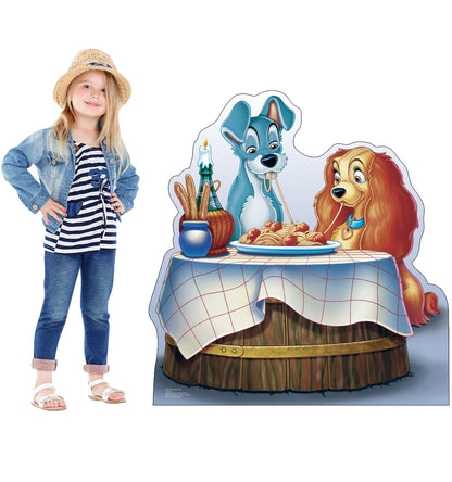 Life-size Lady and the Tramp Cardboard Standup - All Cutouts