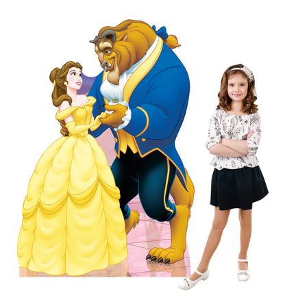 Life-size Belle and Beast Cardboard Standup - All Cutouts