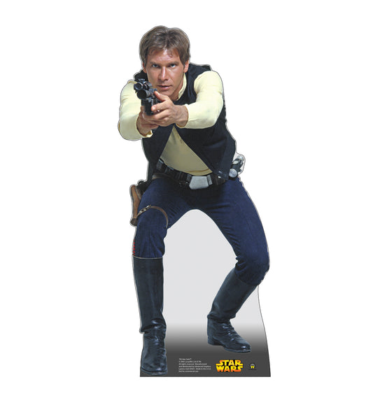 Life-size Han Solo Star Wars Cardboard Cutout - All Cutouts