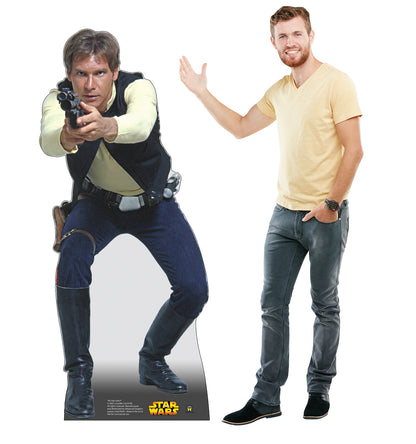 Life-size Han Solo Star Wars Cardboard Cutout - All Cutouts