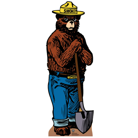 Life-size Smokey Bear Cardboard Cutout Standee - All Cutouts