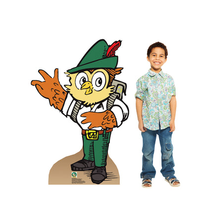Life-size Woodsy the Owl Cardboard Standup | Cardboard Cutout - All Cutouts