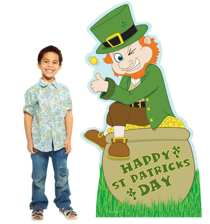 Life-size Leprechaun Cardboard Standup - All Cutouts